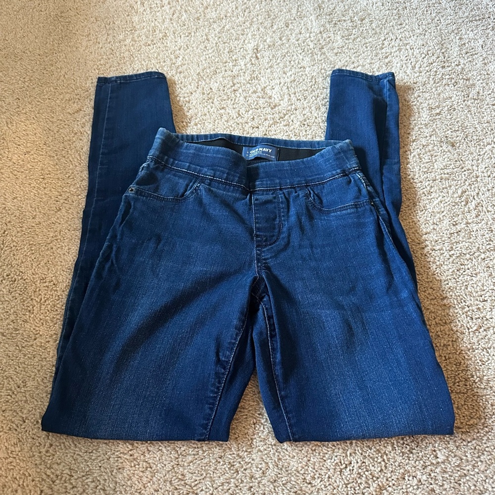 Old Navy Women's Dark Blue Skinny Jeans